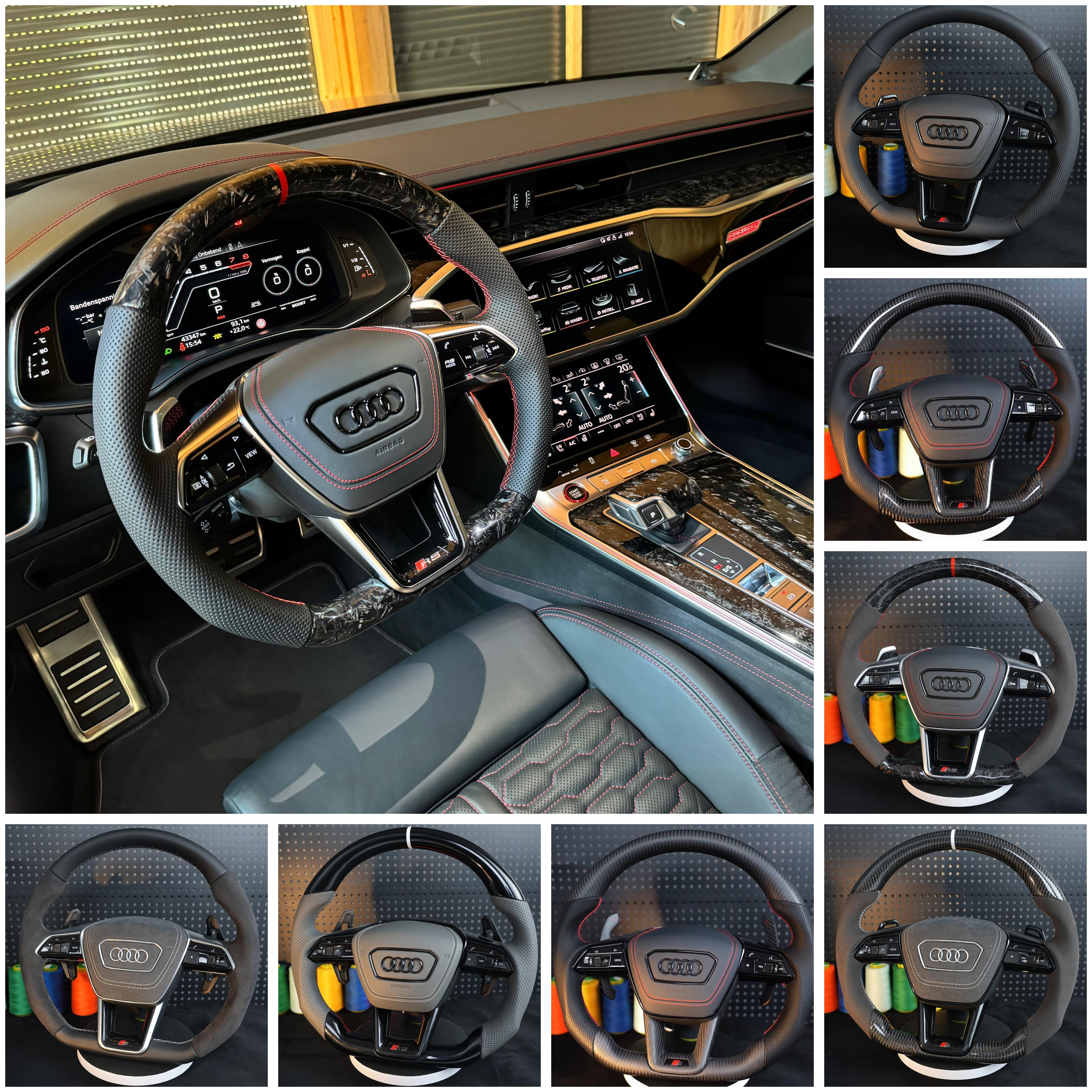 Audi A6 S6 RS6 A7 S7 RS7 C8 4K A8 S8 4N D5 Steering Wheels