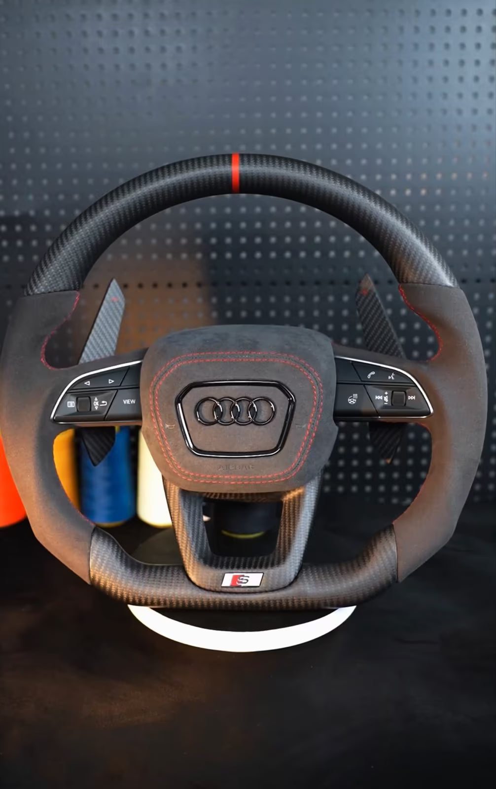 Audi steering wheel