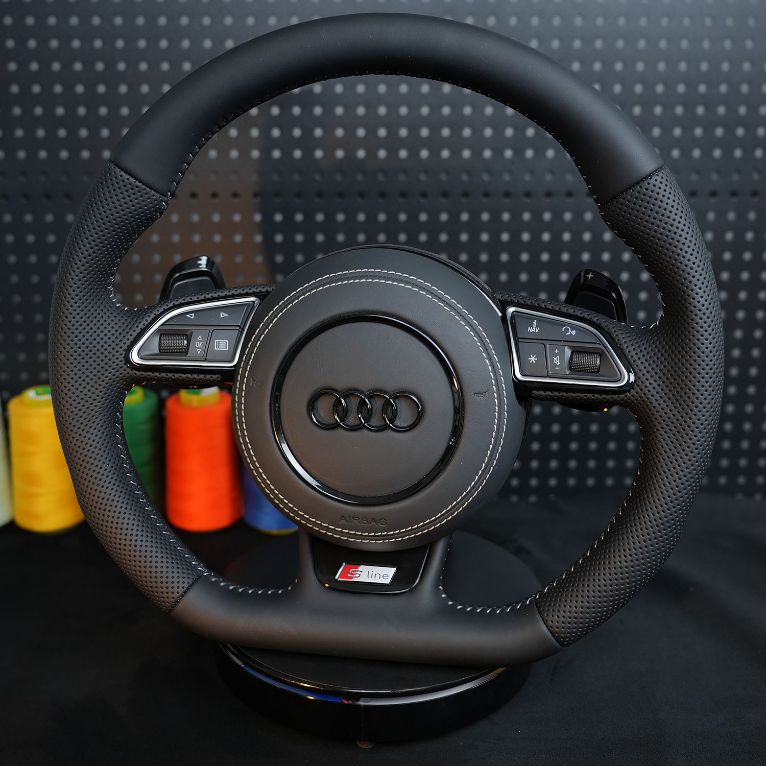 Audi steering wheel