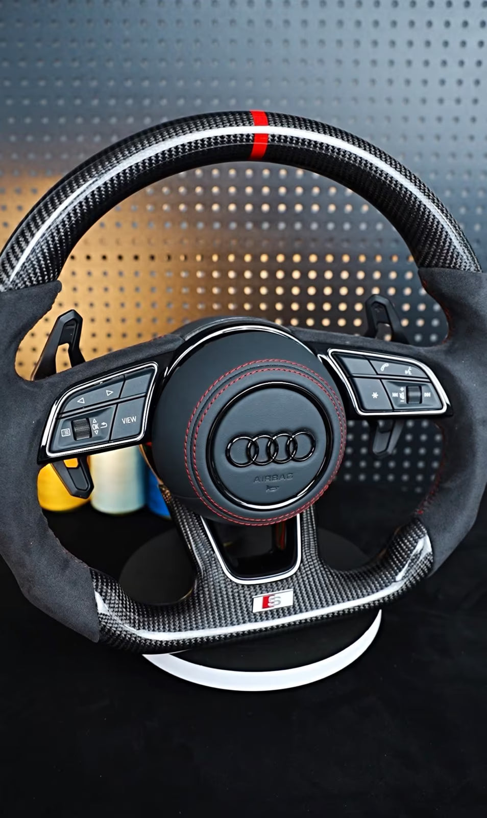 Audi steering wheel