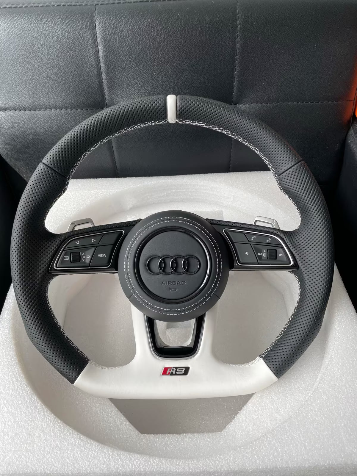 Audi steering wheel