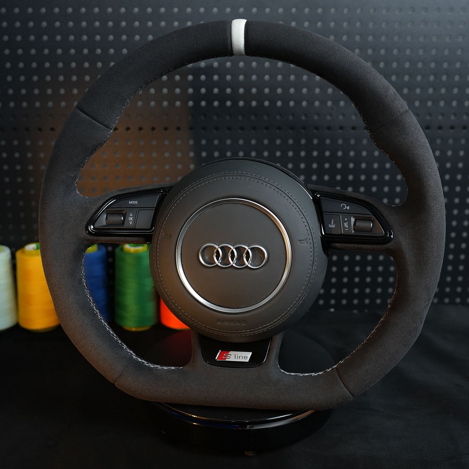 Audi steering wheel