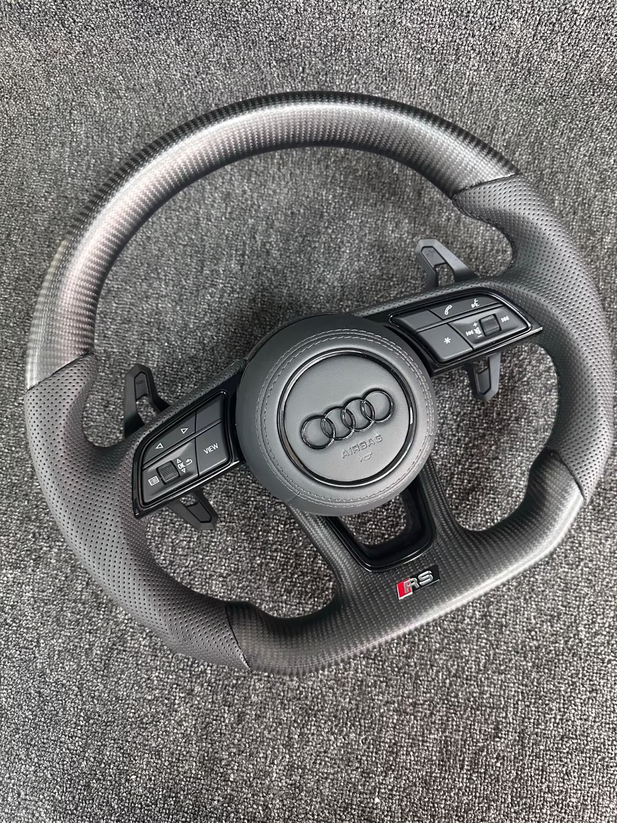 Audi steering wheel
