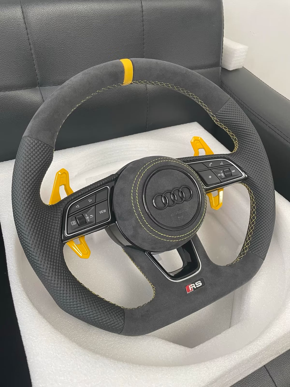 Audi steering wheel