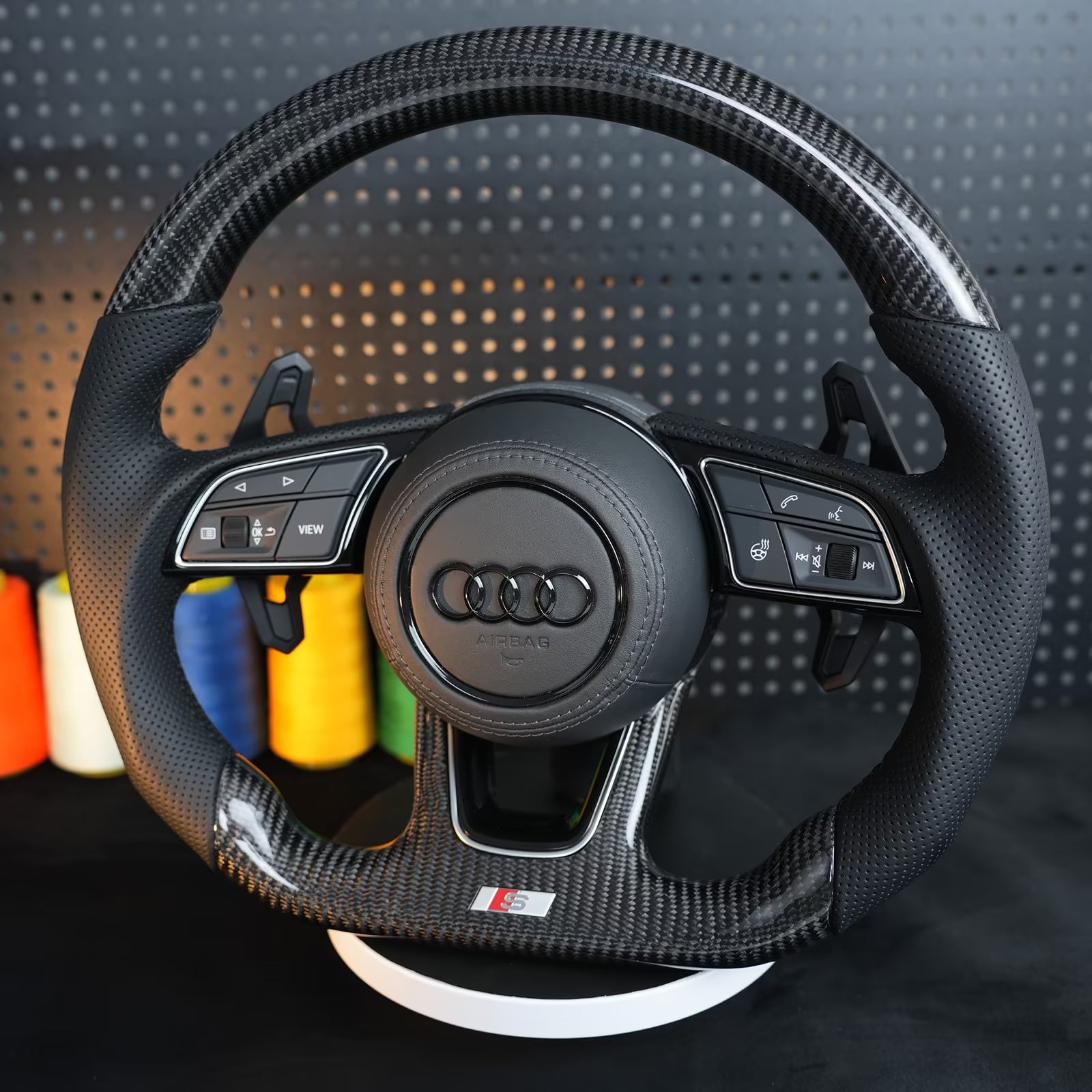 Audi steering wheel