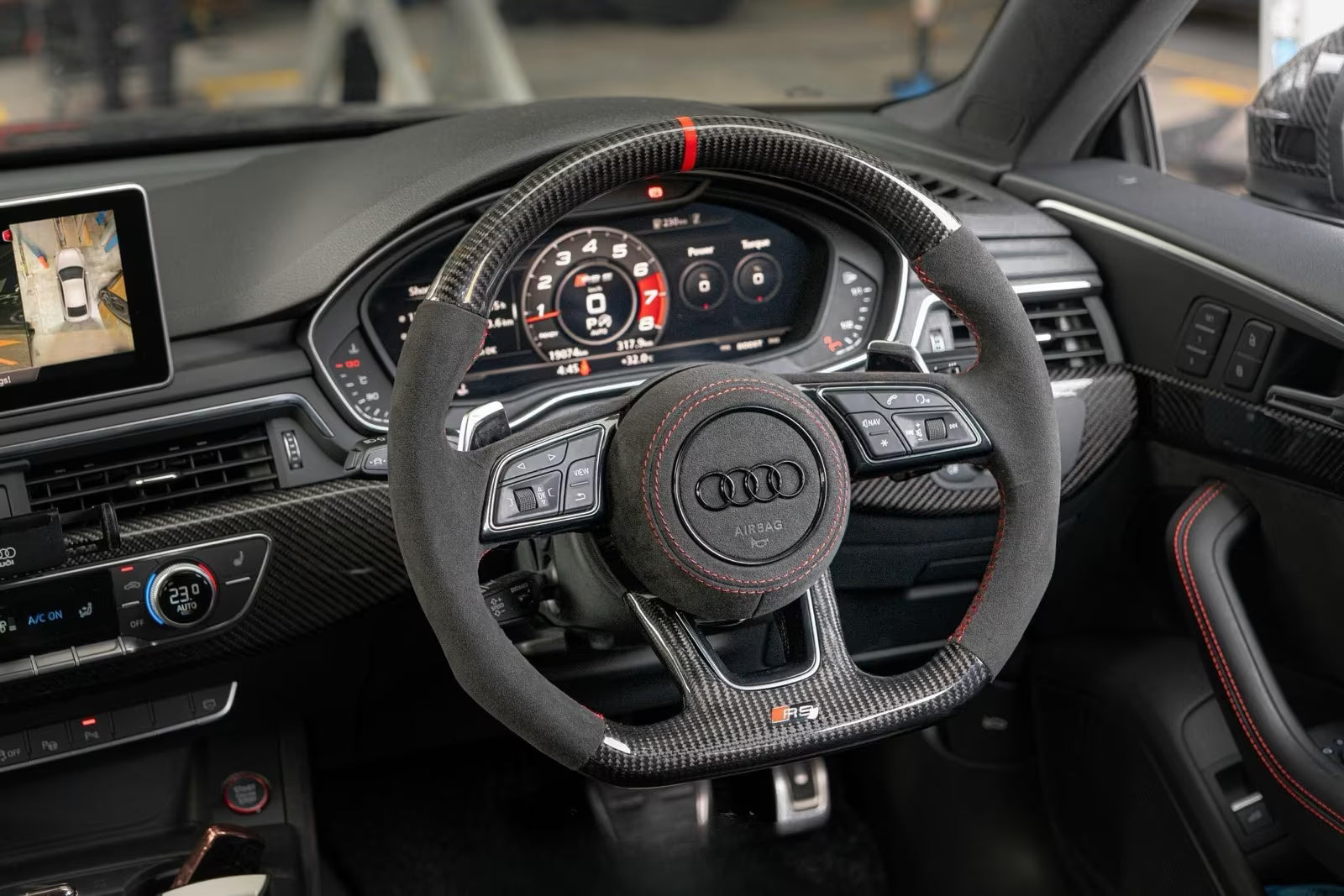 Audi steering wheel