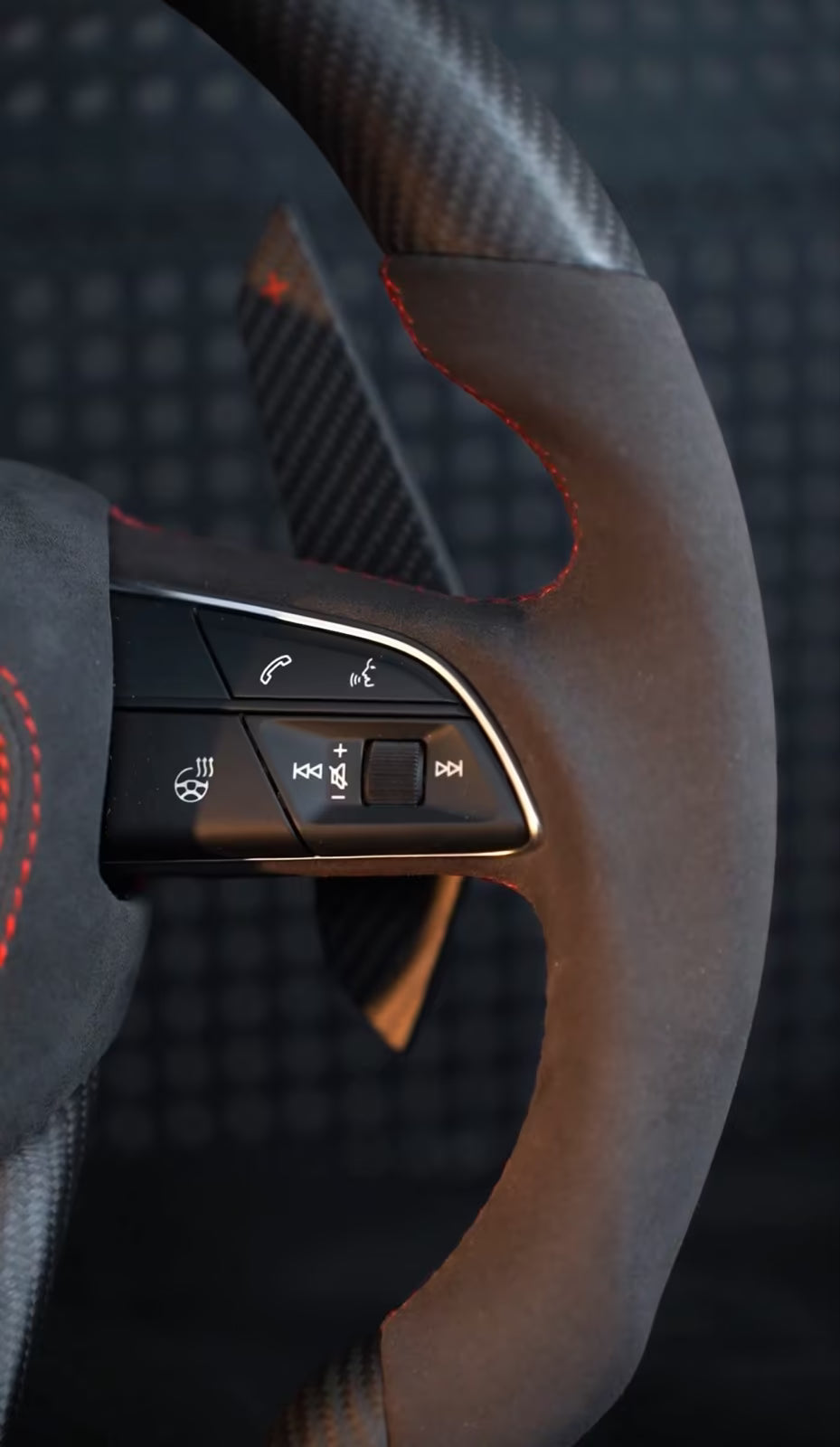 Audi steering wheel