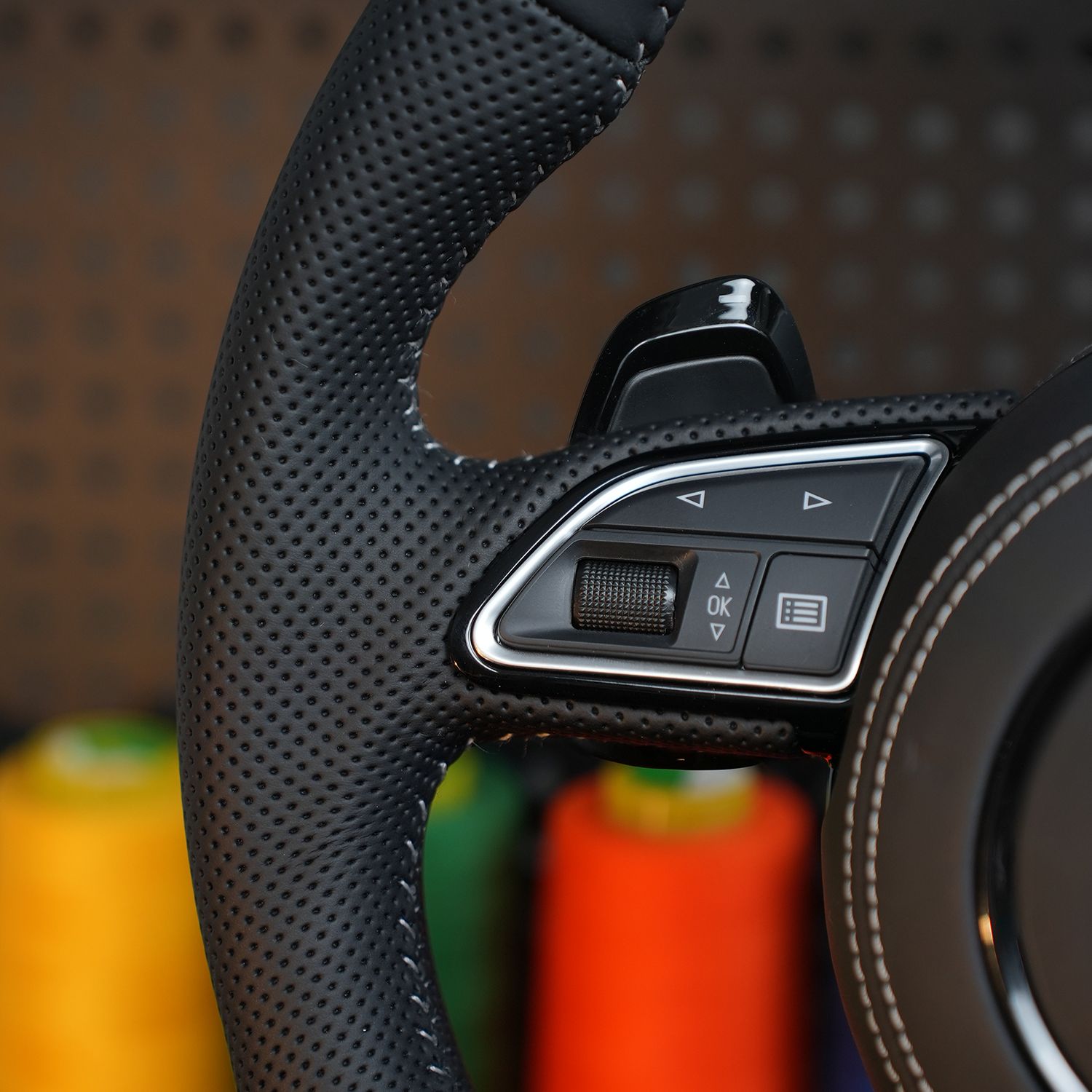 Audi steering wheel