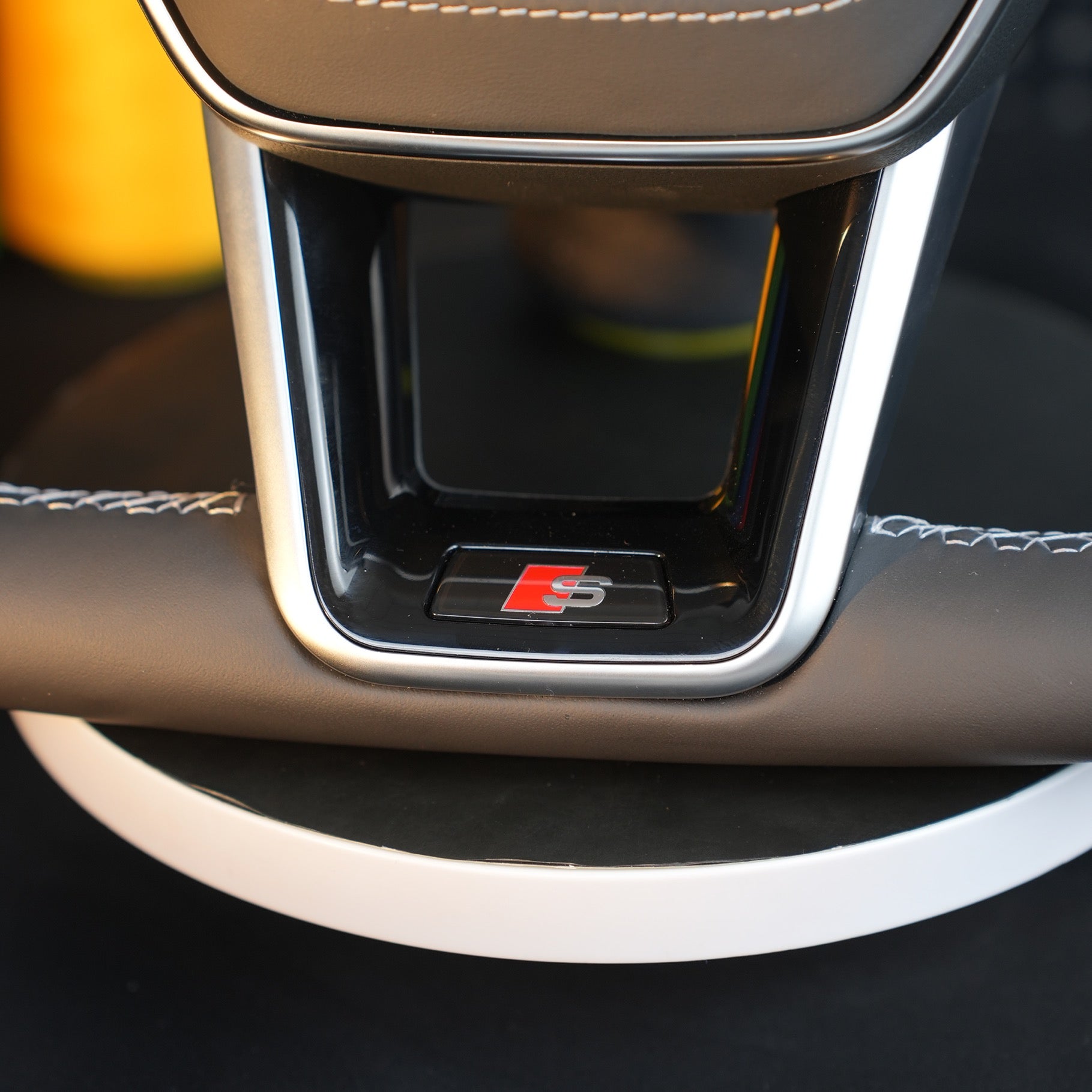 Audi A6 S6 RS6 A7 S7 RS7 C8 4K A8 S8 4N D5 Steering wheel leather