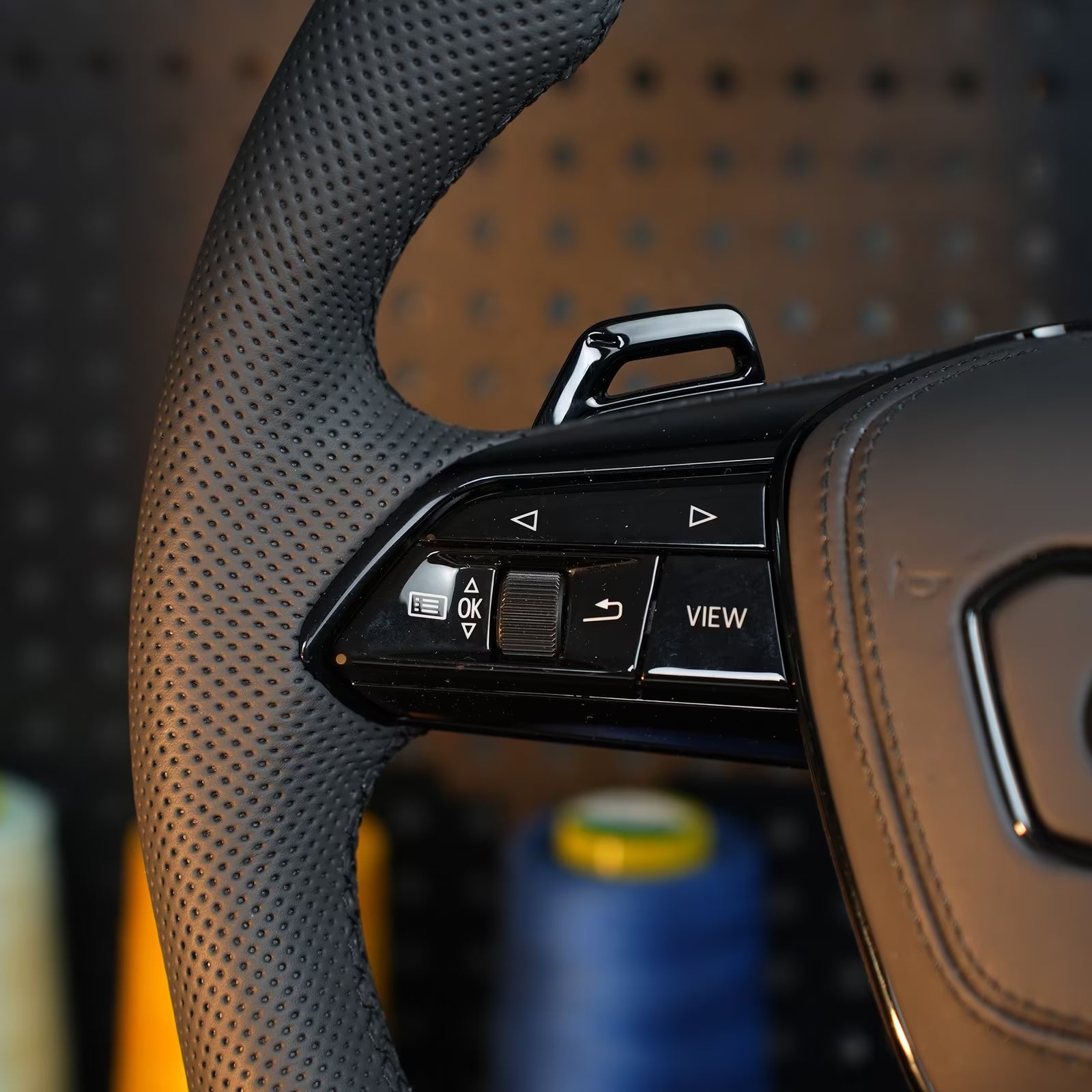 Audi A6 S6 RS6 A7 S7 RS7 C8 4K A8 S8 4N D5 Steering wheel leather heating