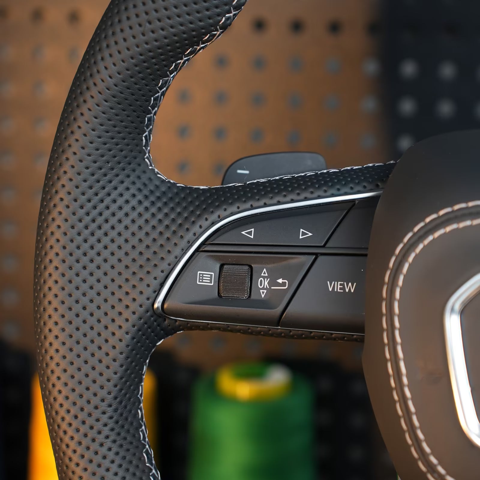 Audi steering wheel
