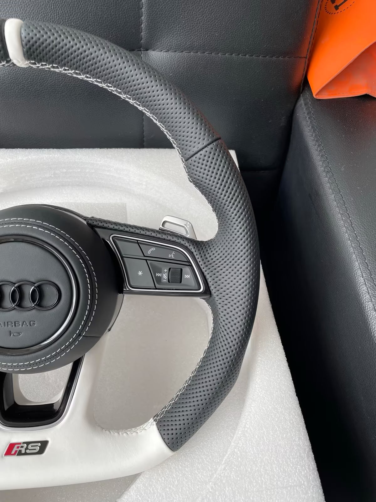 Audi steering wheel