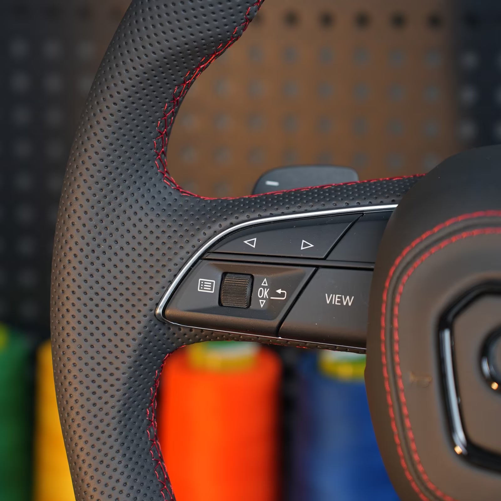Audi steering wheel