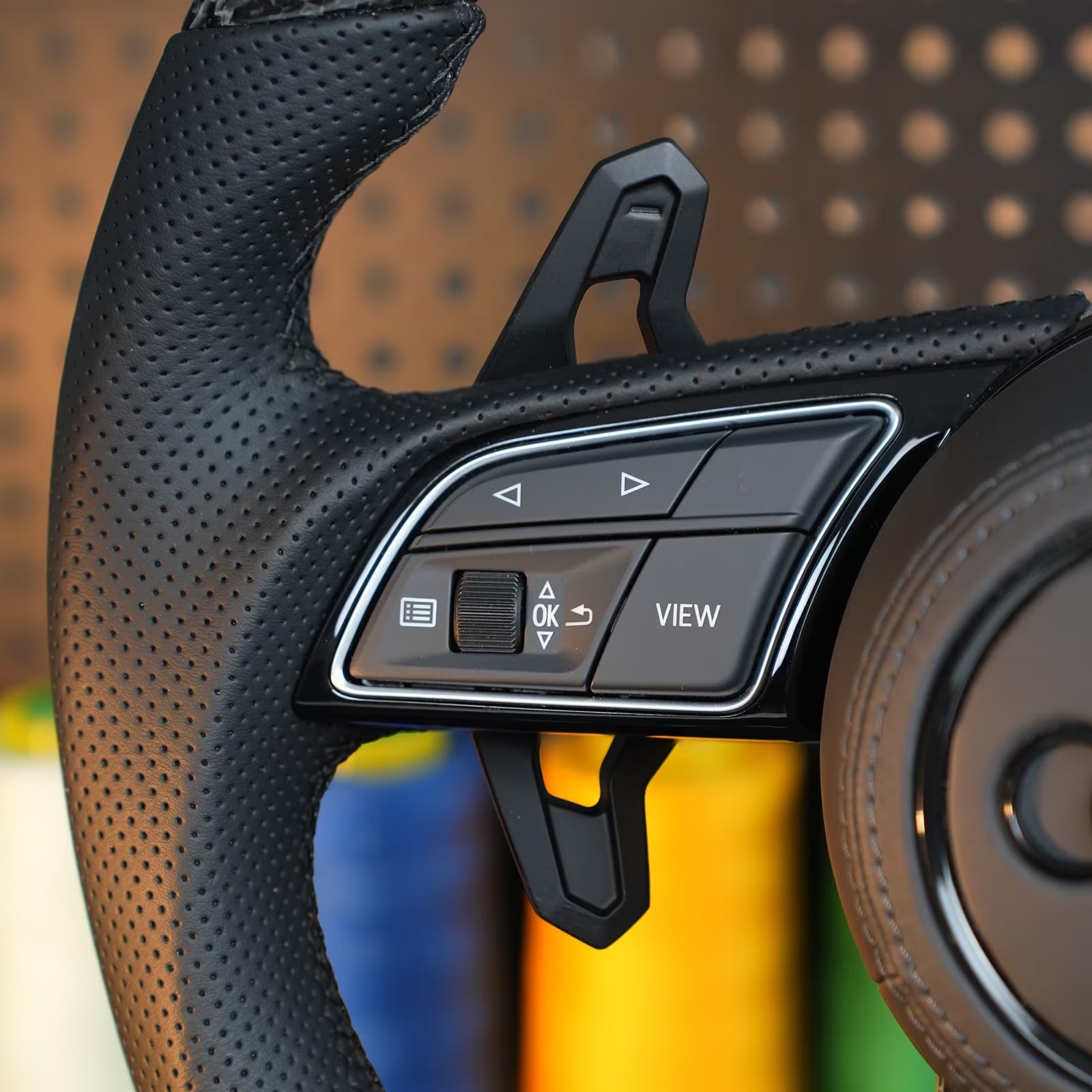 Audi steering wheel
