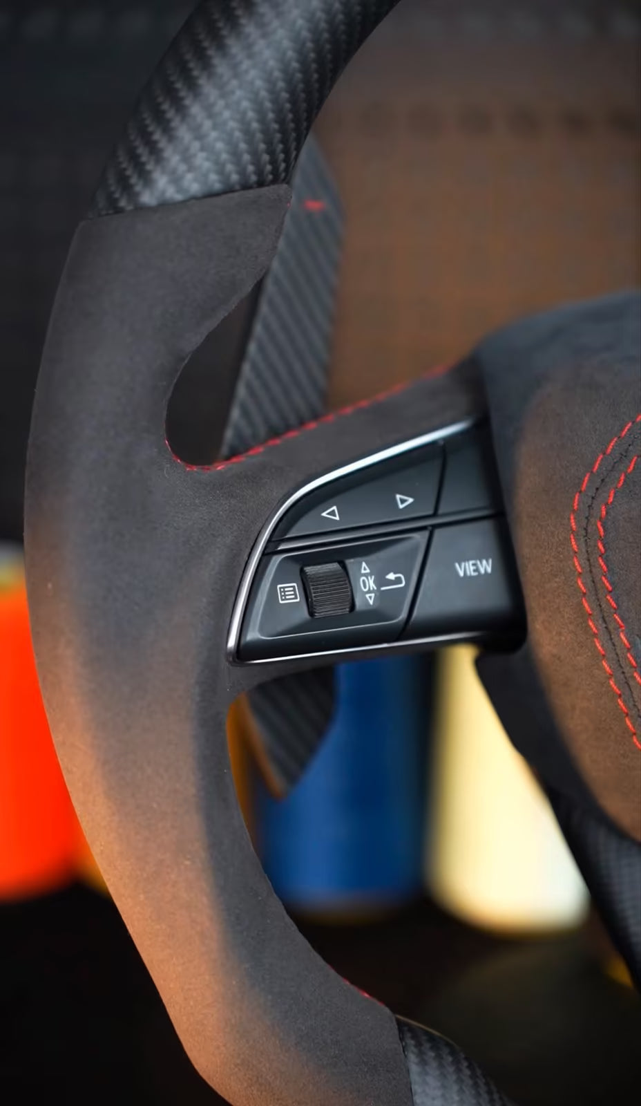 Audi steering wheel
