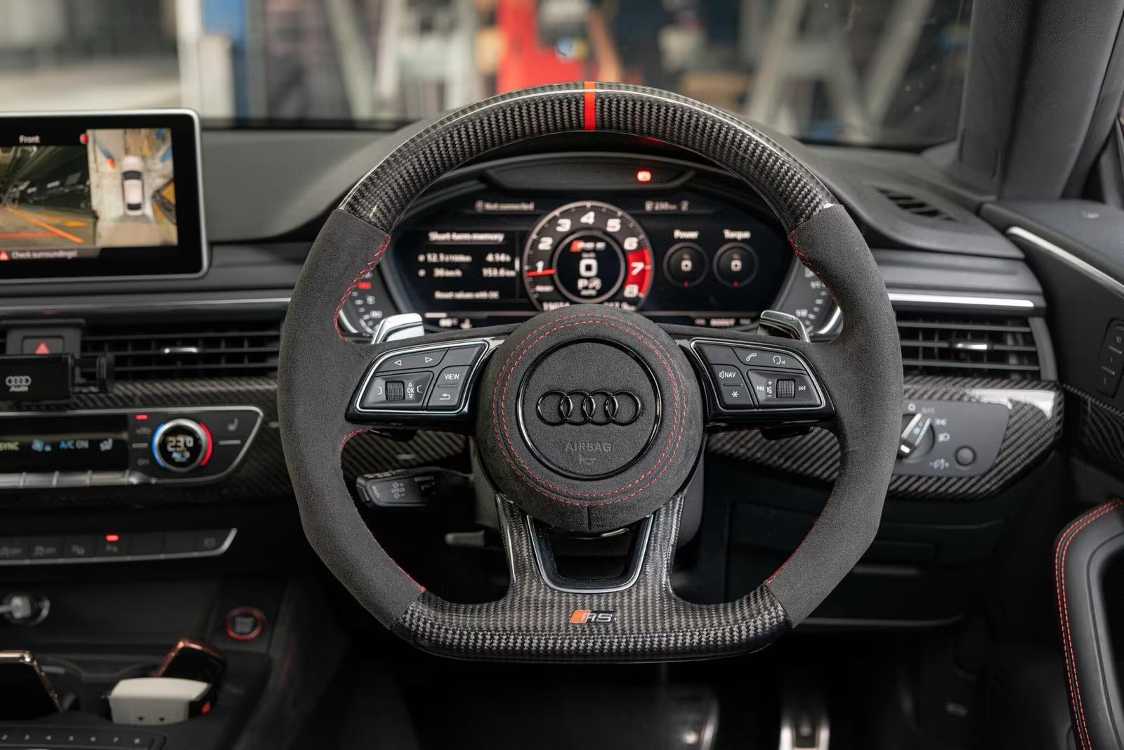 Audi steering wheel
