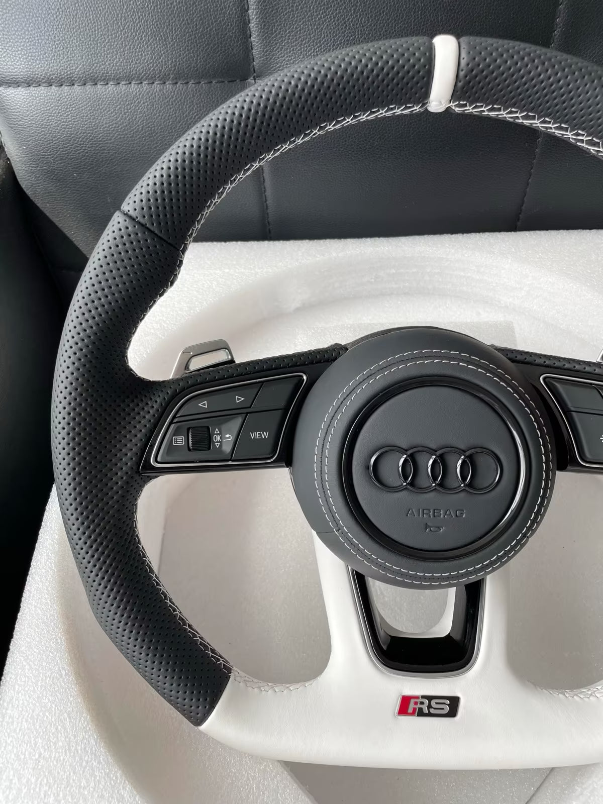 Audi steering wheel