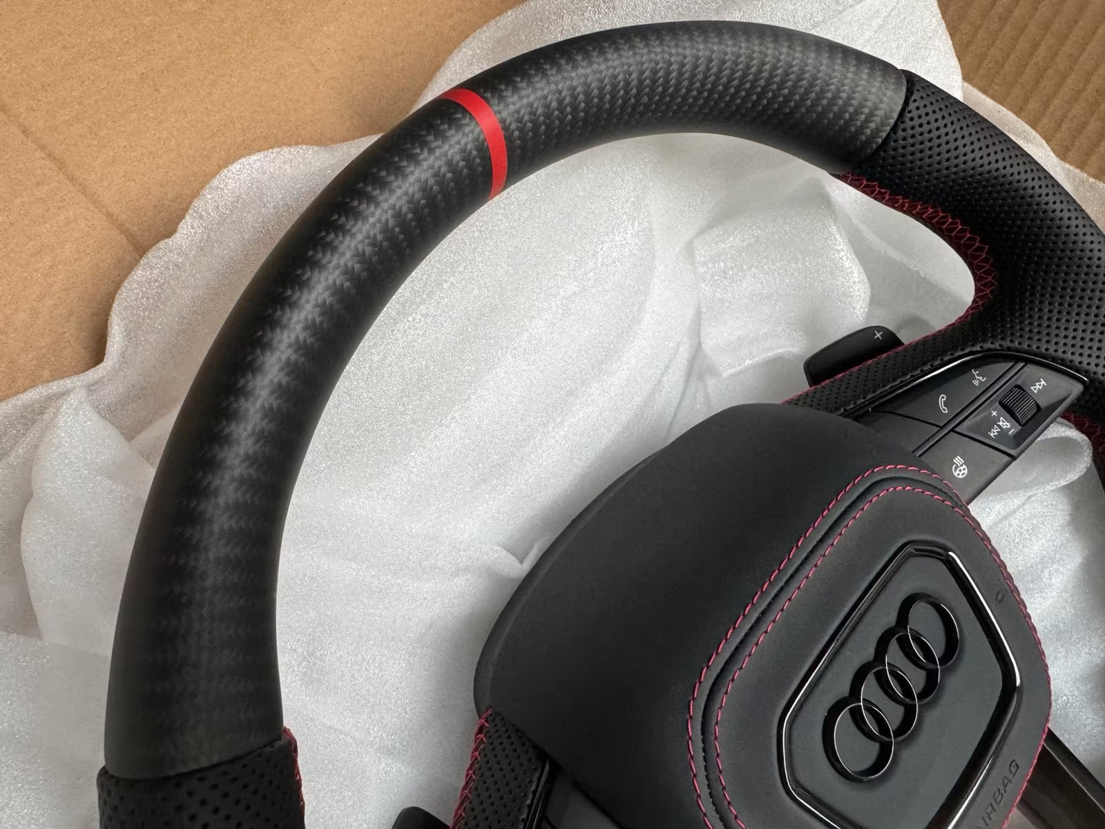 Audi steering wheel
