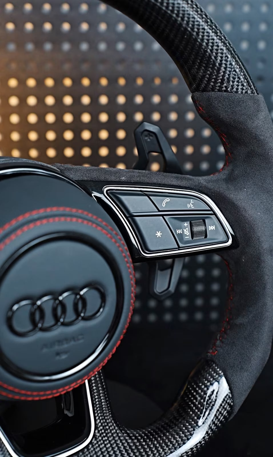 Audi steering wheel