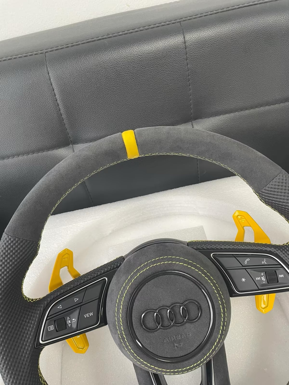 Audi steering wheel