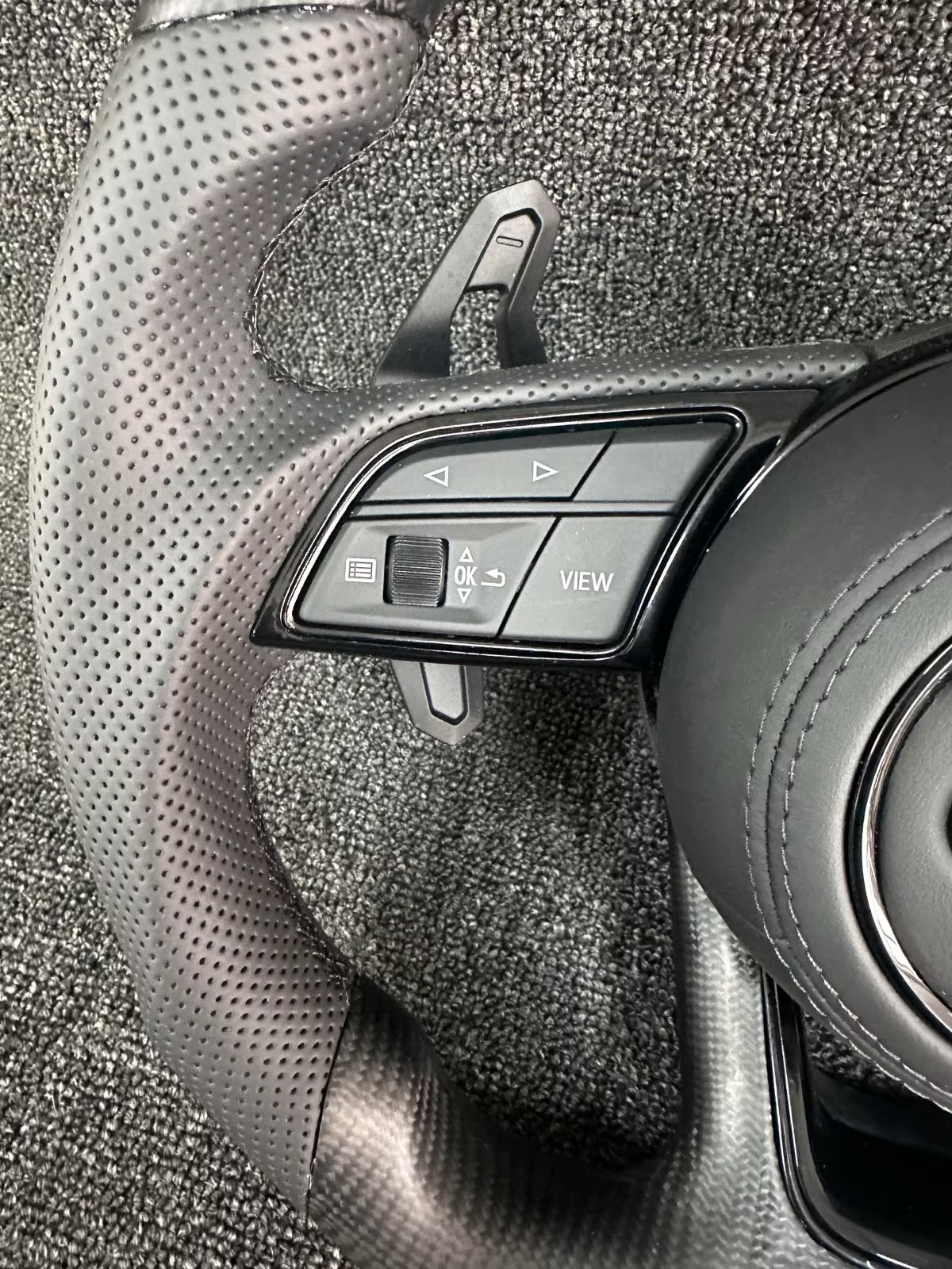 Audi steering wheel