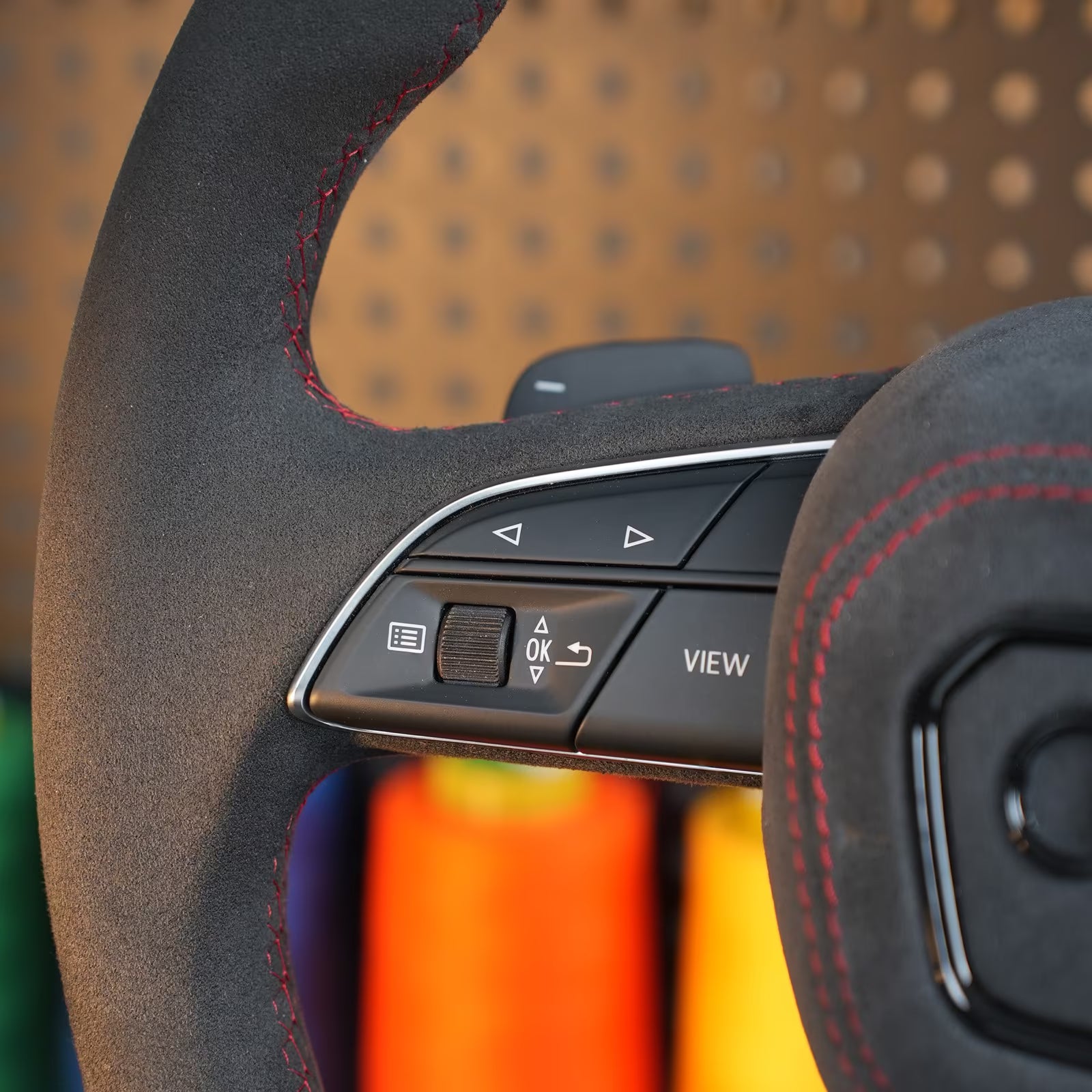 Audi steering wheel