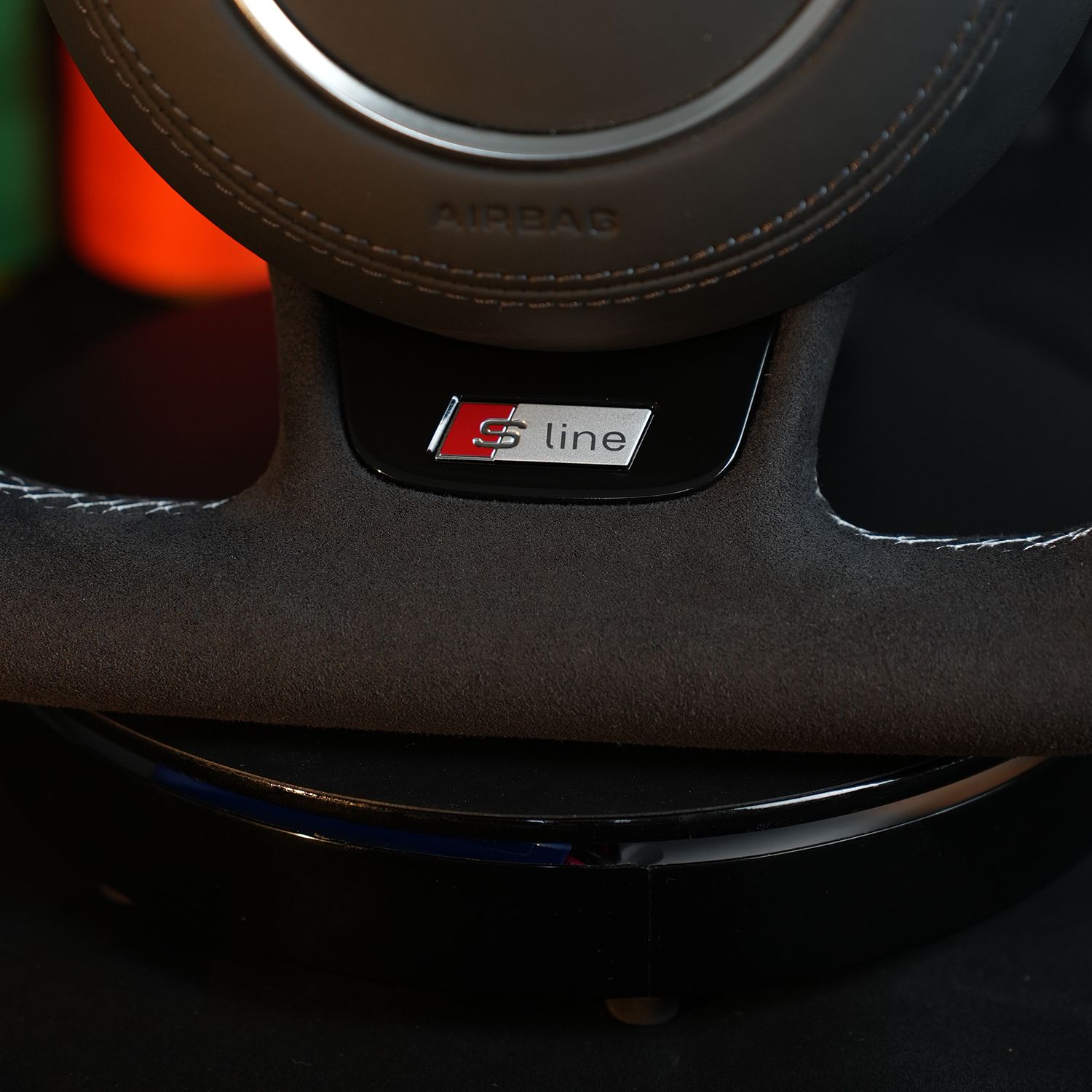 Audi steering wheel
