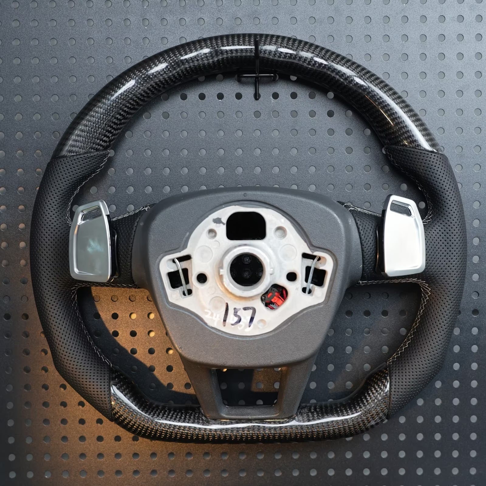 Audi A6 S6 RS6 A7 S7 RS7 C8 4K A8 S8 4N D5 Steering wheel heating carbon