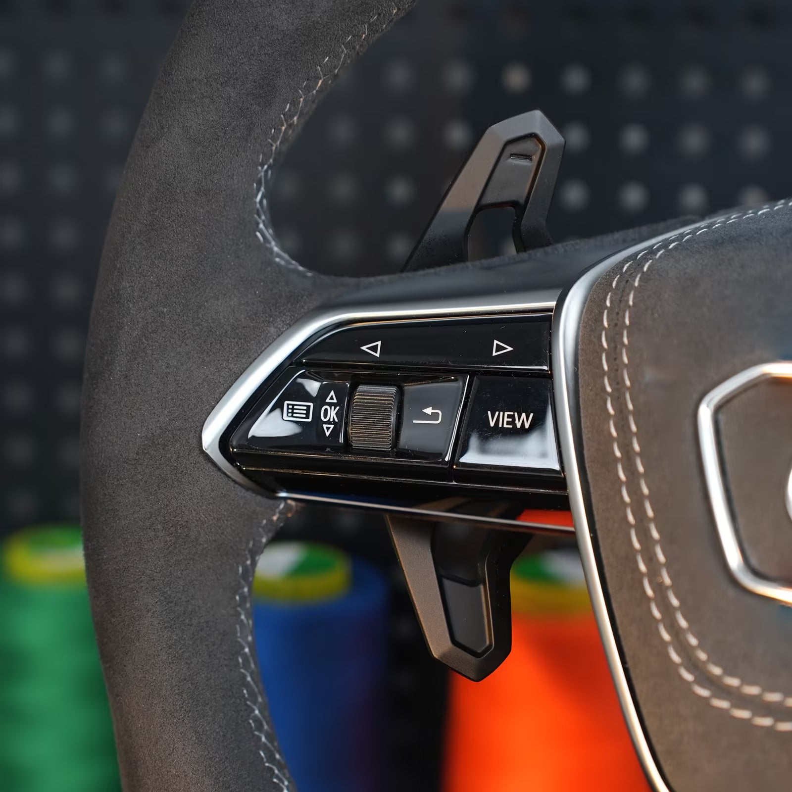 Audi A6 S6 RS6 A7 S7 RS7 C8 4K A8 S8 4N D5 Steering wheel leather heating