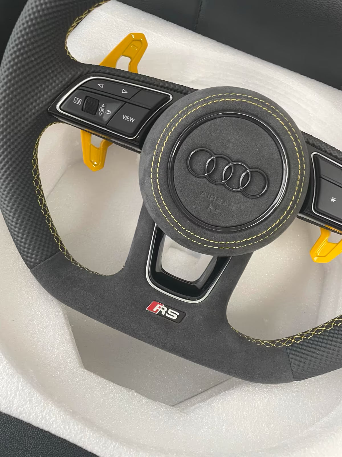 Audi steering wheel