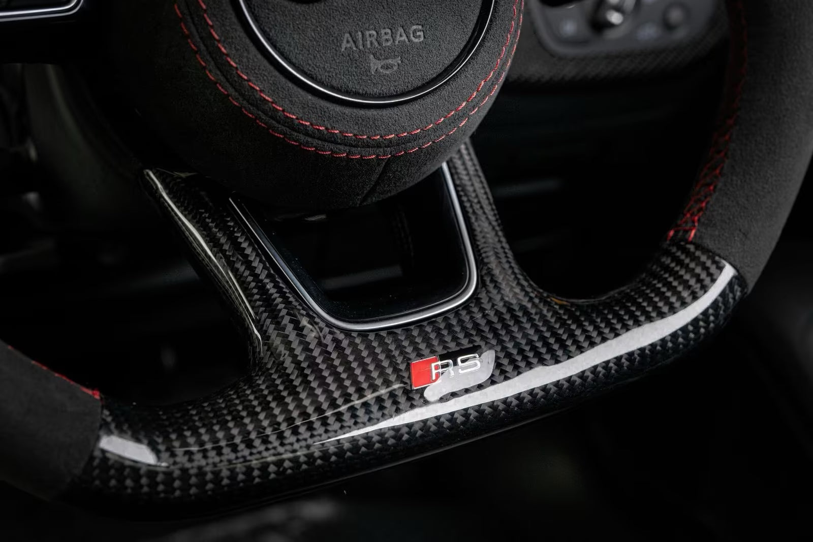 Audi steering wheel