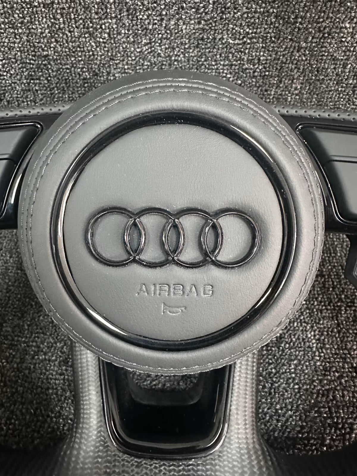 Audi steering wheel