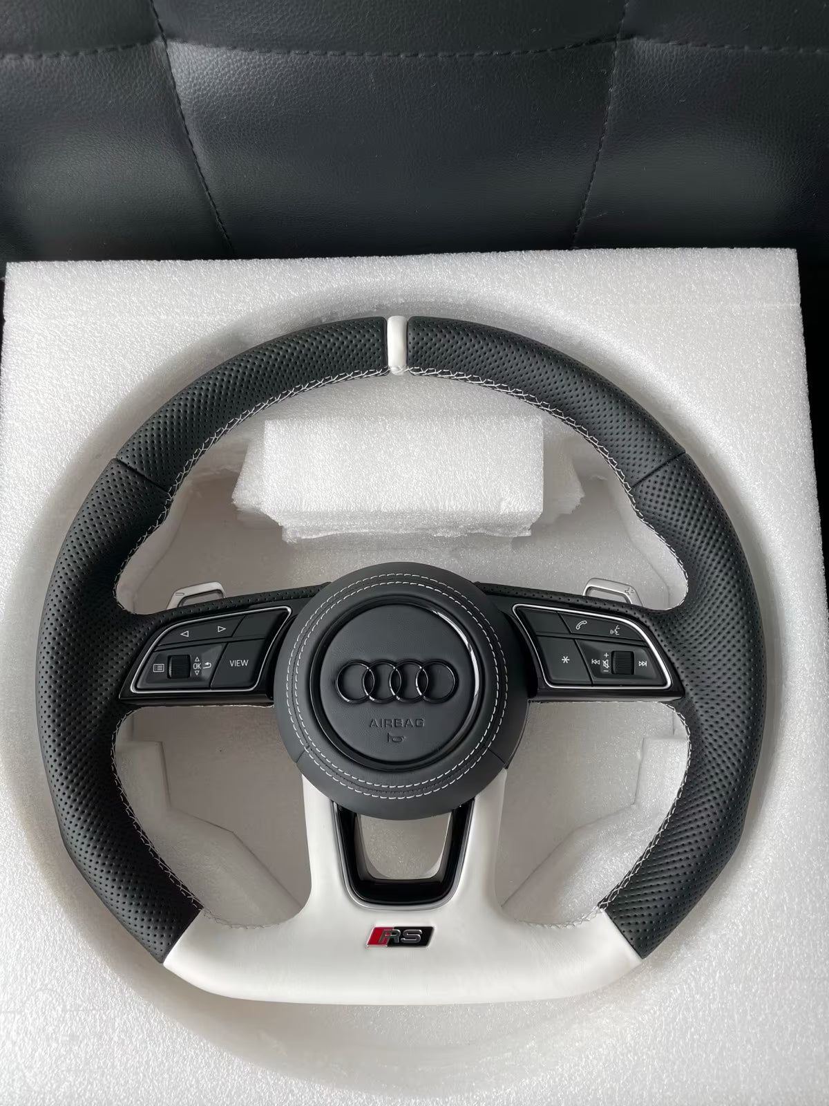 Audi steering wheel