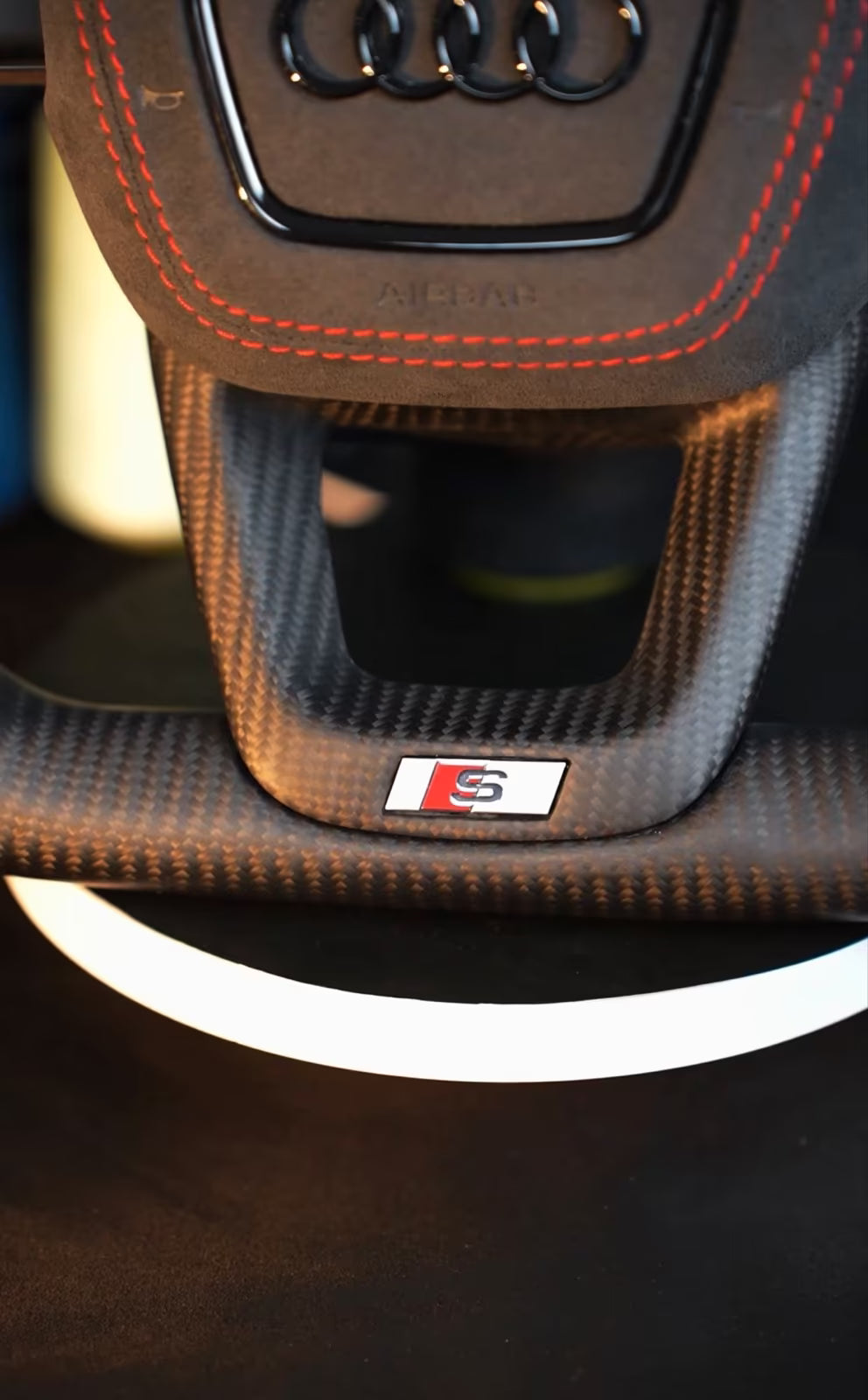 Audi steering wheel