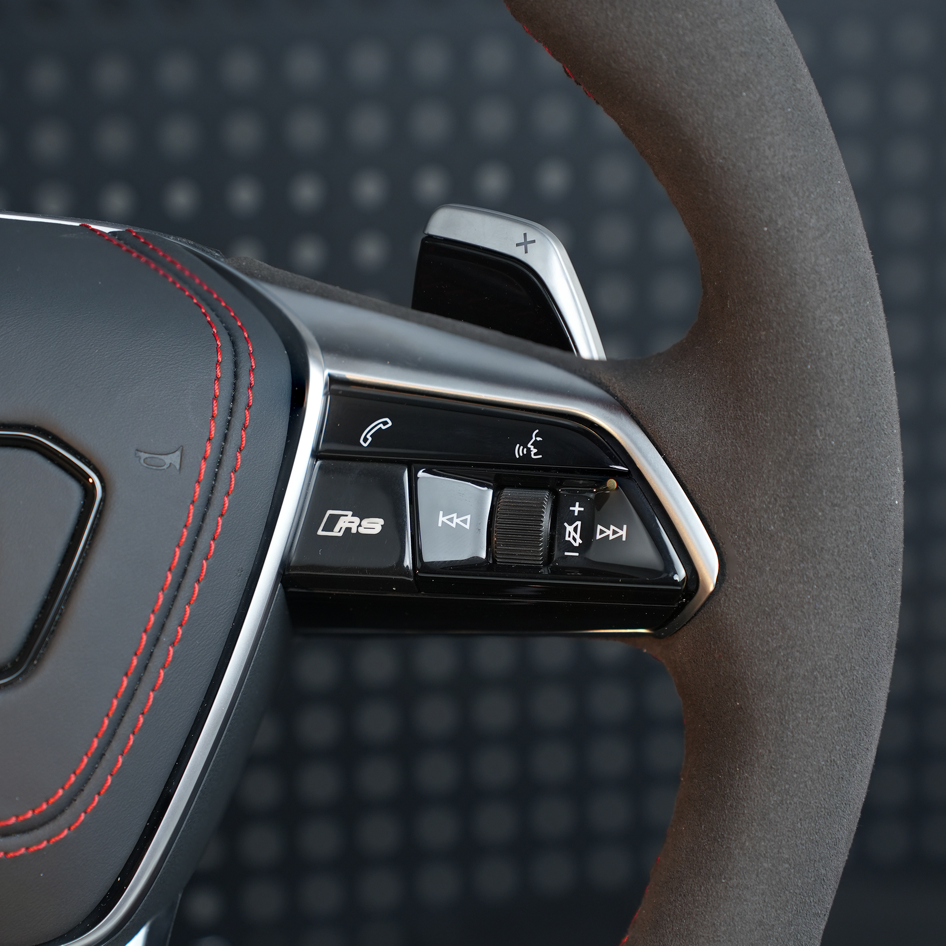 Audi A6 S6 RS6 A7 S7 RS7 C8 4K A8 S8 4N D5 Steering wheel heating carbon