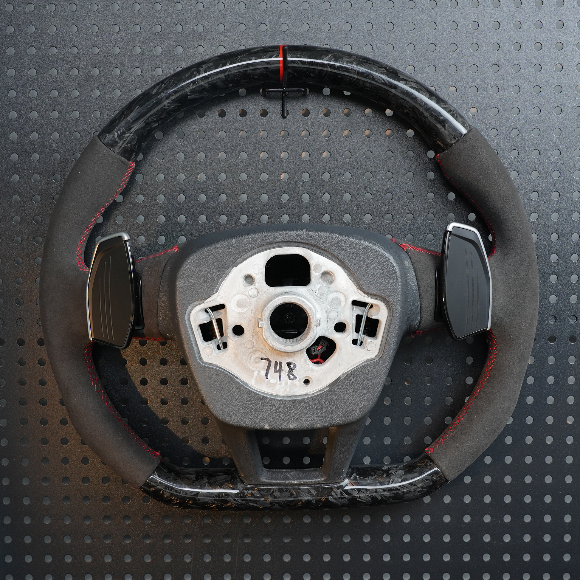 Audi A6 S6 RS6 A7 S7 RS7 C8 4K A8 S8 4N D5 Steering wheel heating carbon