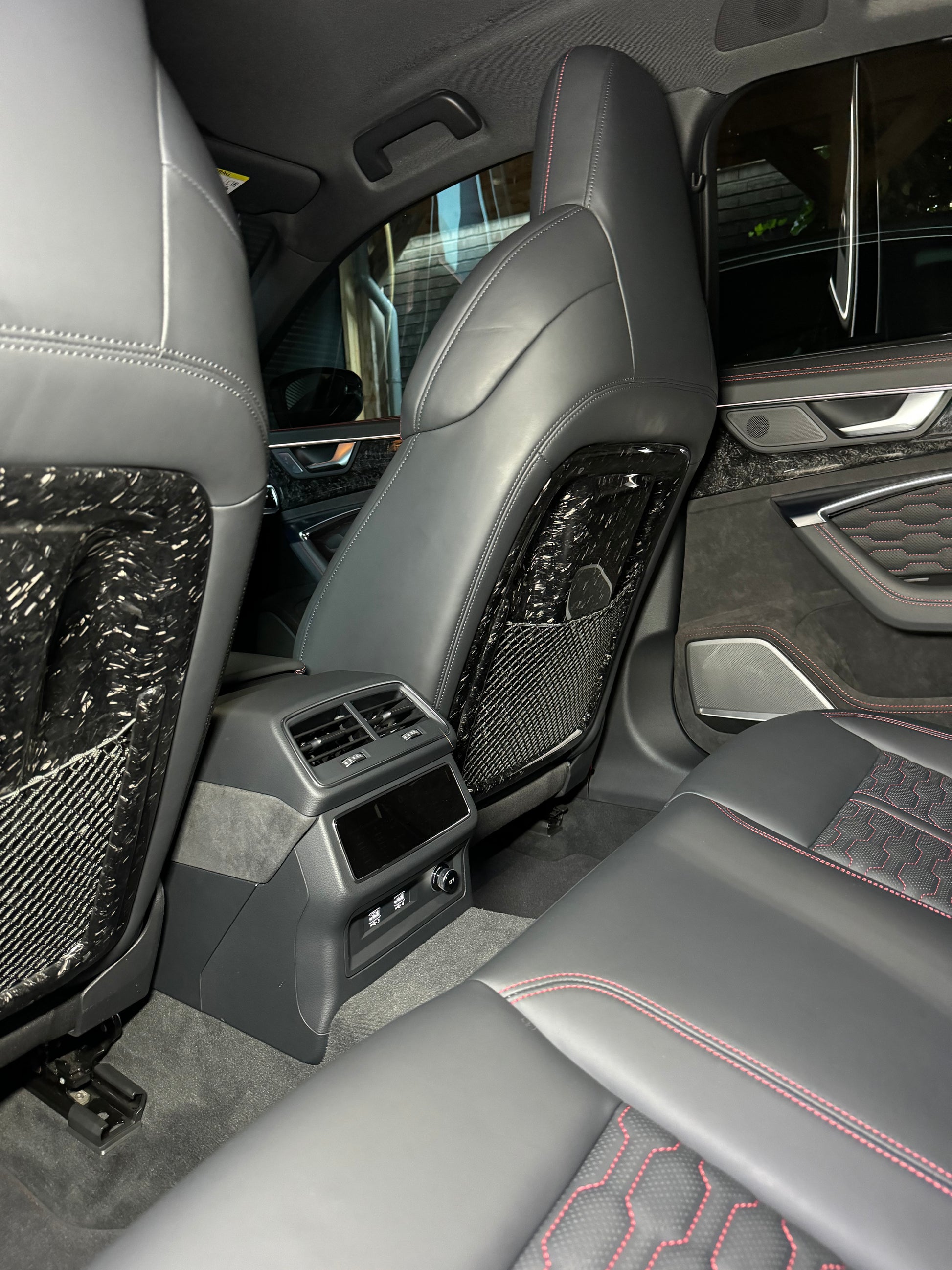 Audi A6 S6 RS6 A7 S7 RS7 C8 4K Seat Rear Back Covers