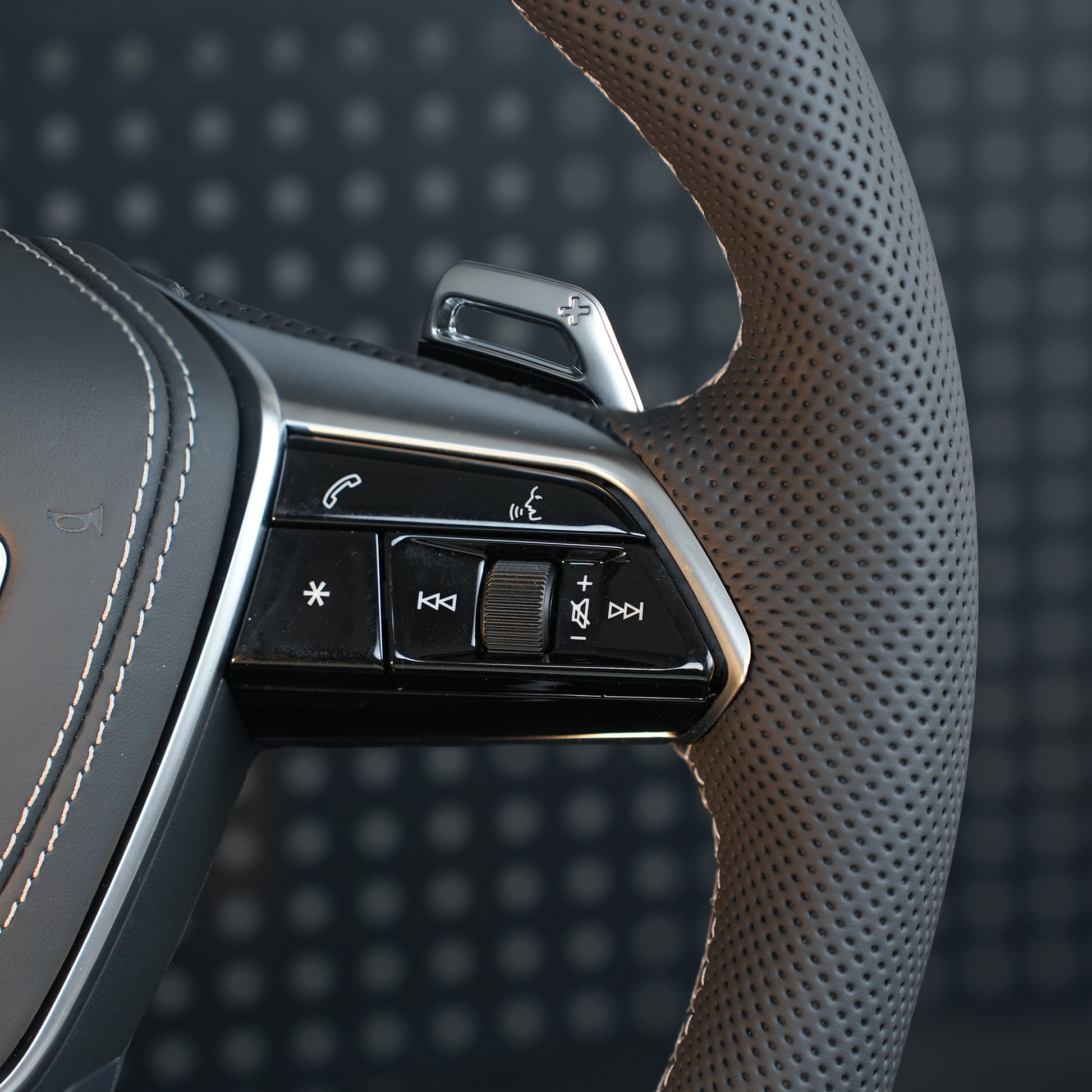 Audi A6 S6 RS6 A7 S7 RS7 C8 4K A8 S8 4N D5 Steering wheel leather