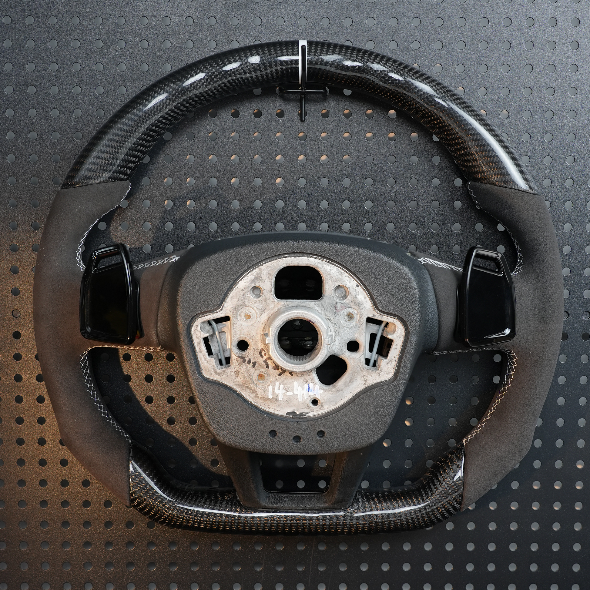 Audi A6 S6 RS6 A7 S7 RS7 C8 4K A8 S8 4N D5 Steering wheel alcantara carbon