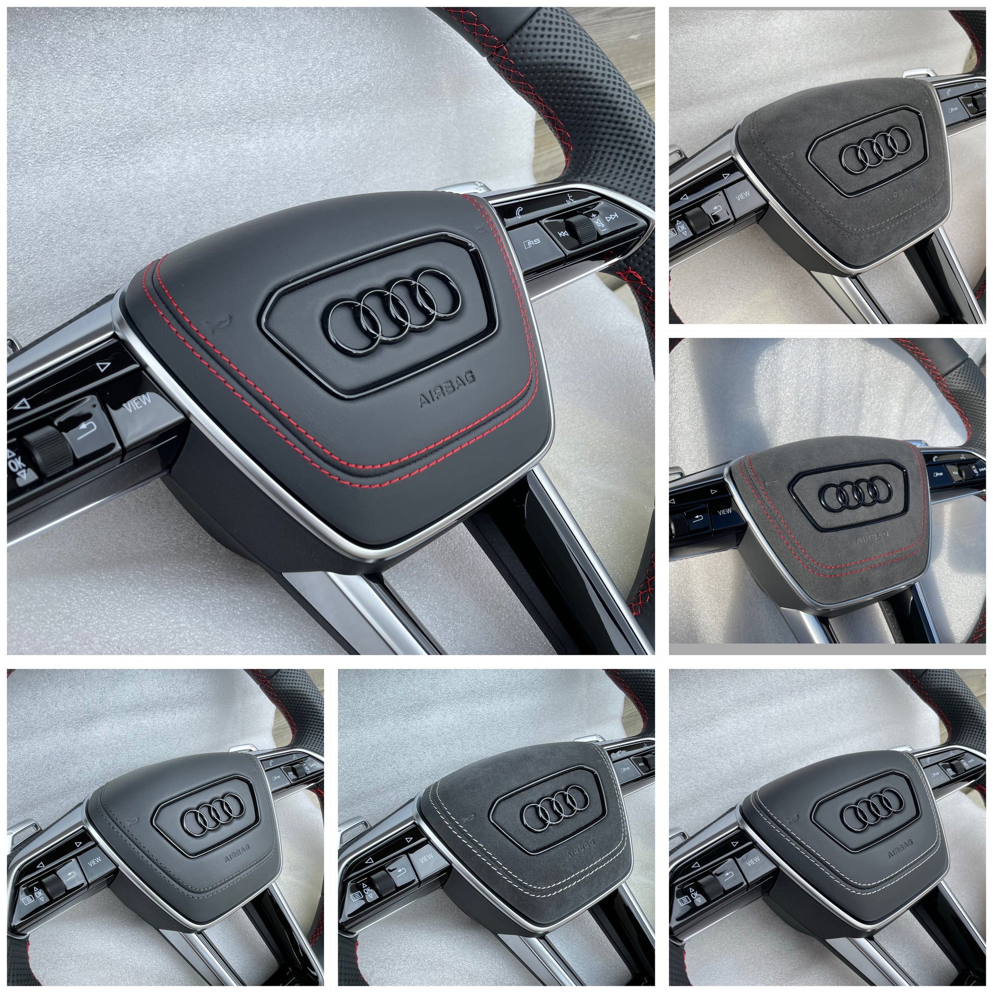 Audi A6 S6 RS6 A7 S7 RS7 C8 4K A8 S8 Steering wheel airbag cover